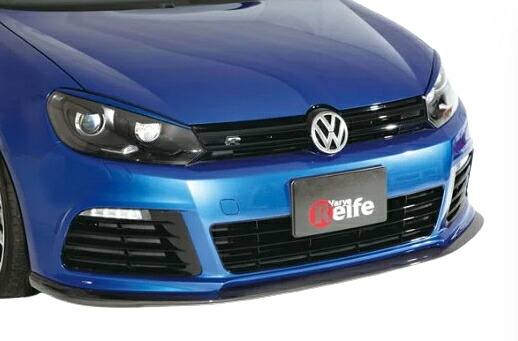 ガレージベリー GOLF 6 R フロントリップスポイラー FRP製