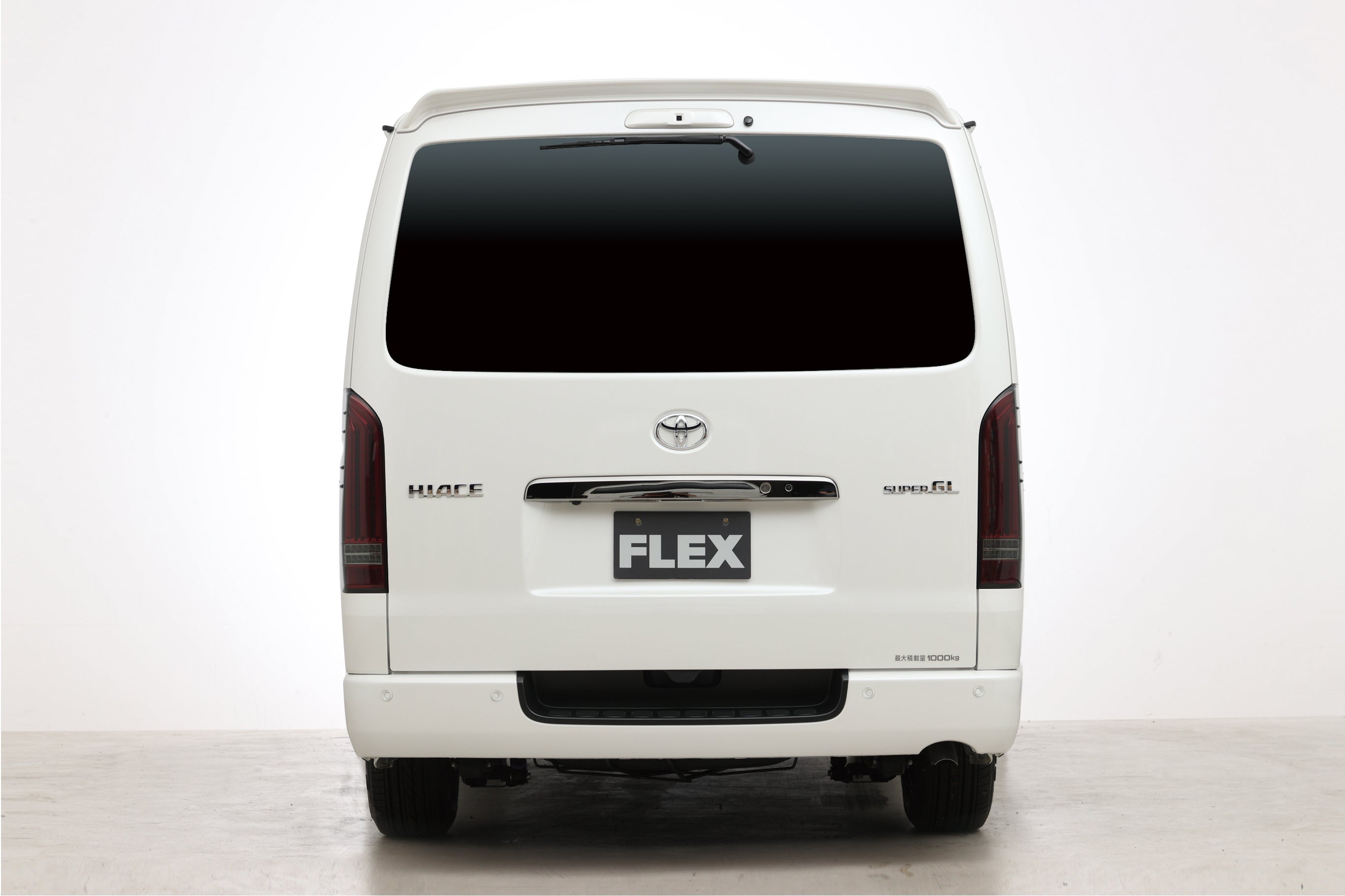 フレックスハイエース Delfino Lineリアスポイラー 4型 標準 塗装済 070 用【車両情報必須】｜オートパーツ ダイレクト