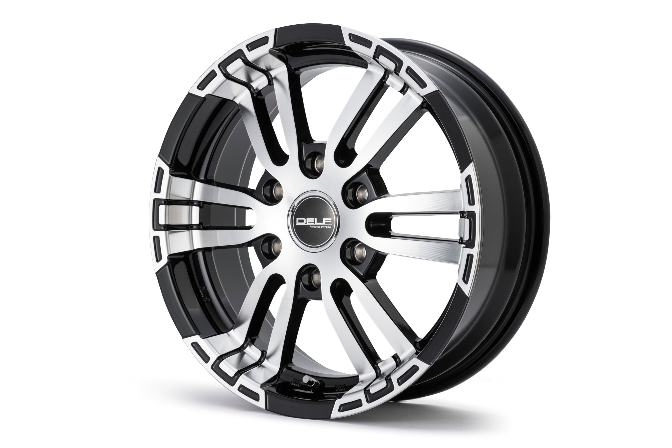 フレックス ハイエース Delf02-17BP 17インチホイール