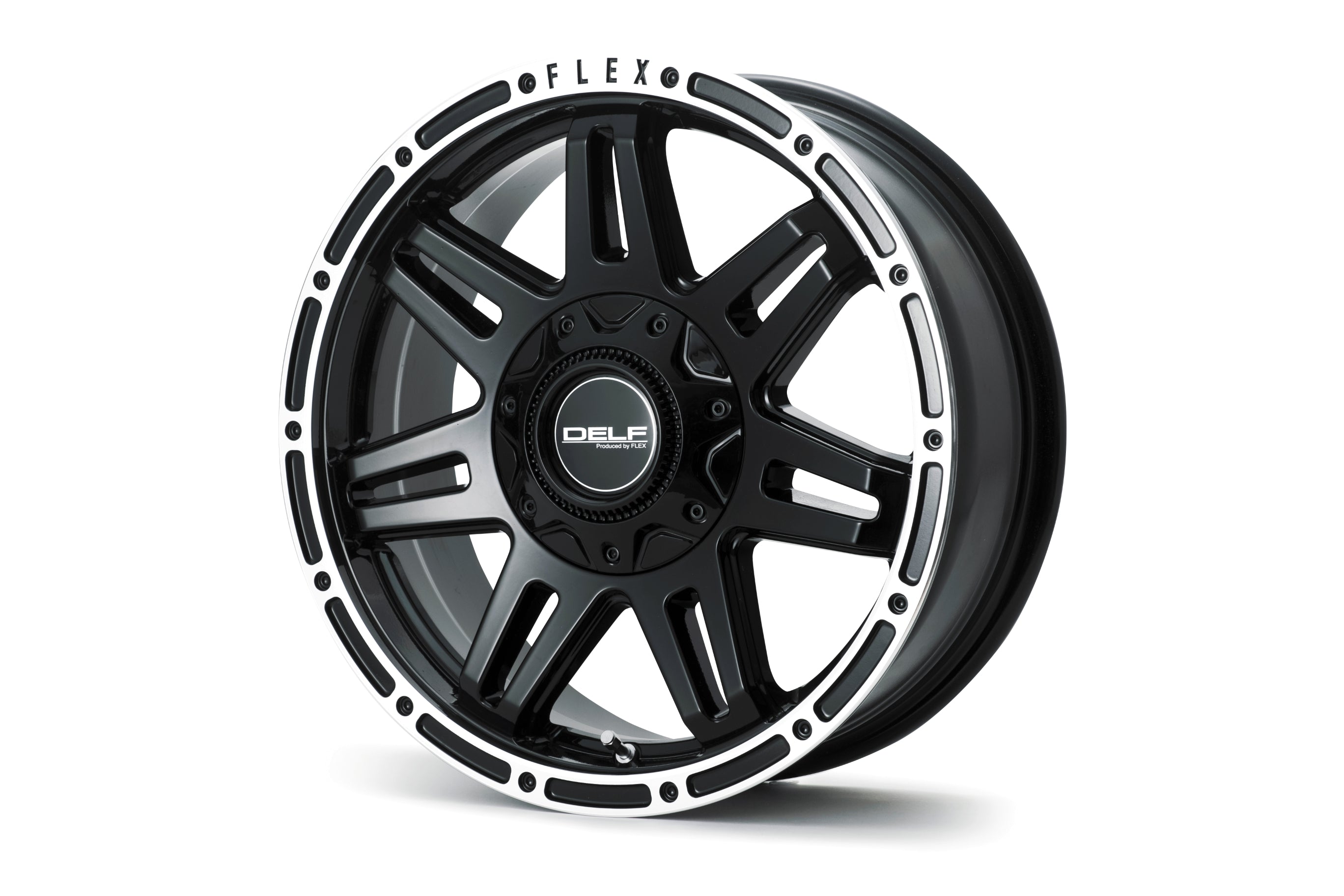フレックスハイエース Delf04-17GB 17インチホイール 1本【車両情報必須】|オートパーツ ダイレクト