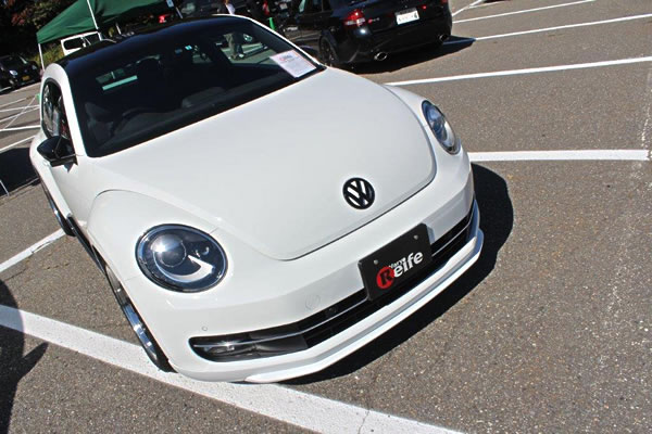 当社塗装品 ガレージベリーVW The Beetle ザ ビートル フロントリップスポイラー ウレタン製｜オートパーツ ダイレクト