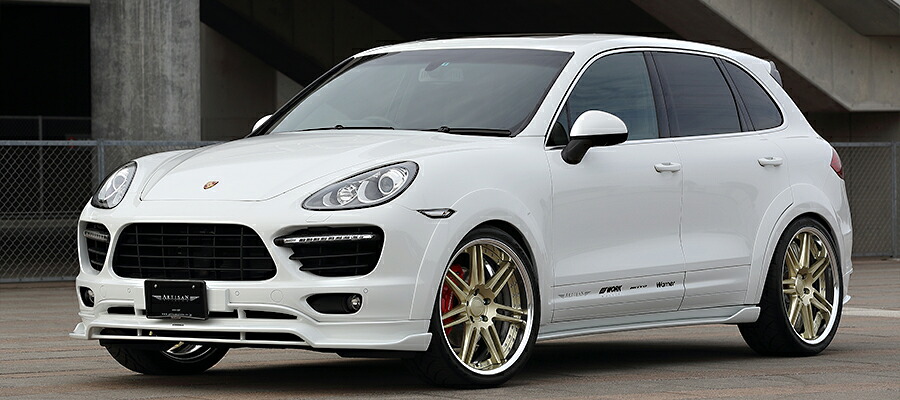 アーティシャンスピリッツPorsche CAYENNE TURBO TYPE 958 BLACK LABEL 4ピースキット FRP製｜オートパーツ ダイレクト