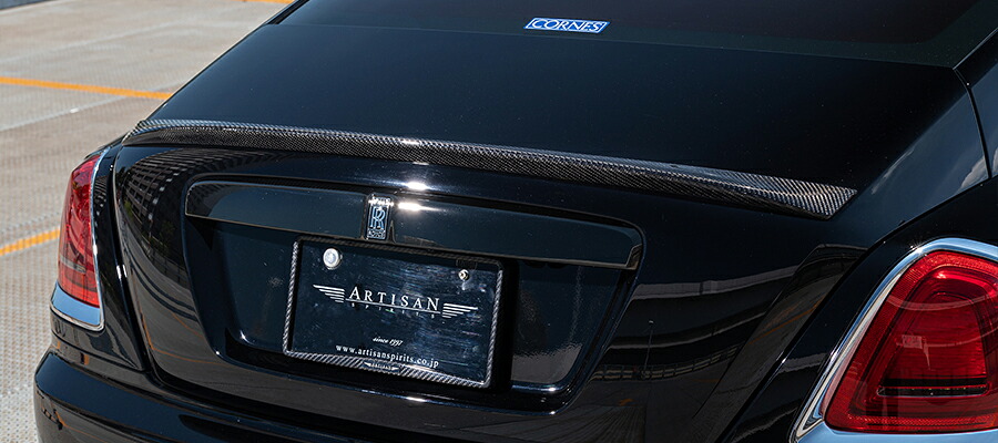 アーティシャンスピリッツROLLS-ROYCEレイス 665C BLACK LABEL YAMATO Edition トランクスポイラー CFRP製｜オートパーツ ダイレクト