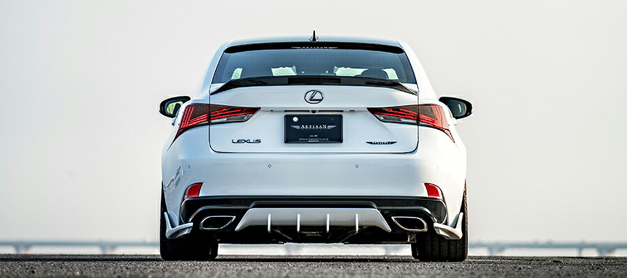 アーティシャンスピリッツLEXUS IS GSE3＃ BLACK LABEL for F-SPORT リアルーフスポイラー CFRP製｜オートパーツ ダイレクト 56,892円