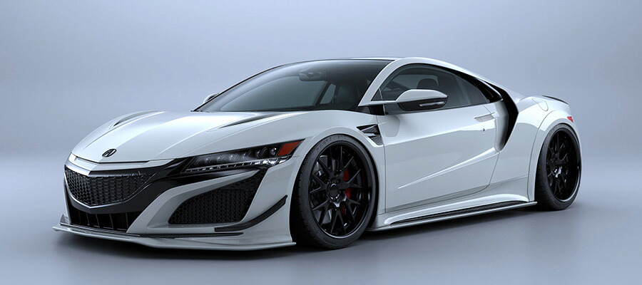 アーティシャンスピリッツNSX NC1 BLACK LABEL フロントアンダースポイラー FRP製|オートパーツ ダイレクト