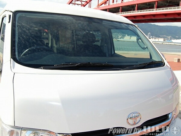 楽天市場】【200系ハイエース1〜7型ワイドボディ】ワイパーガードFRP未