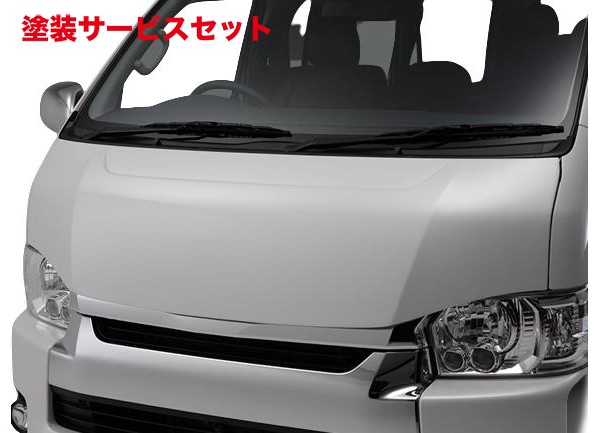 当社塗装品 エセックスCRS シーアールエス ハイエース 200系 ワイドボディ PROGRESS バッドパネル FRP製 1-3型(H16/8～H25/11)用｜オートパーツ ダイレクト