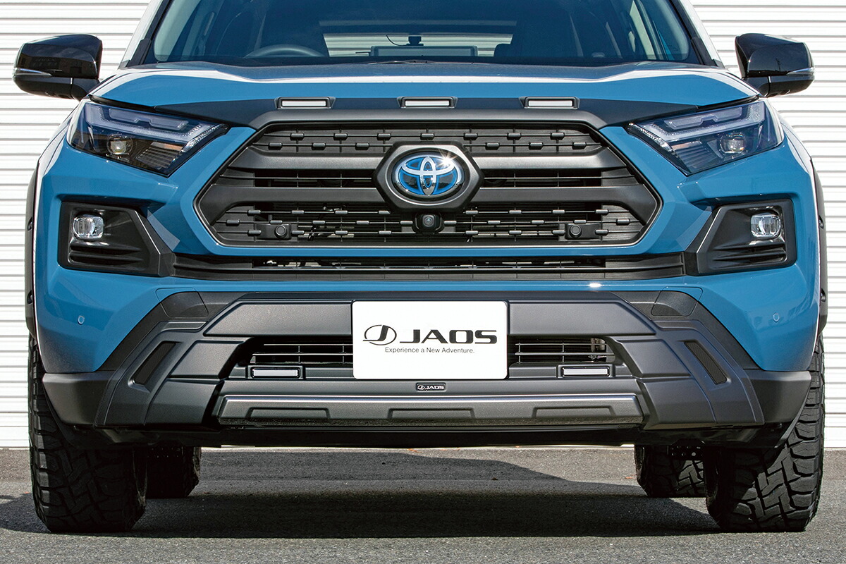 ジャオスRAV4 50系 Adventure フロントバンパーガード 塗装品 マットブラック｜オートパーツ ダイレクト