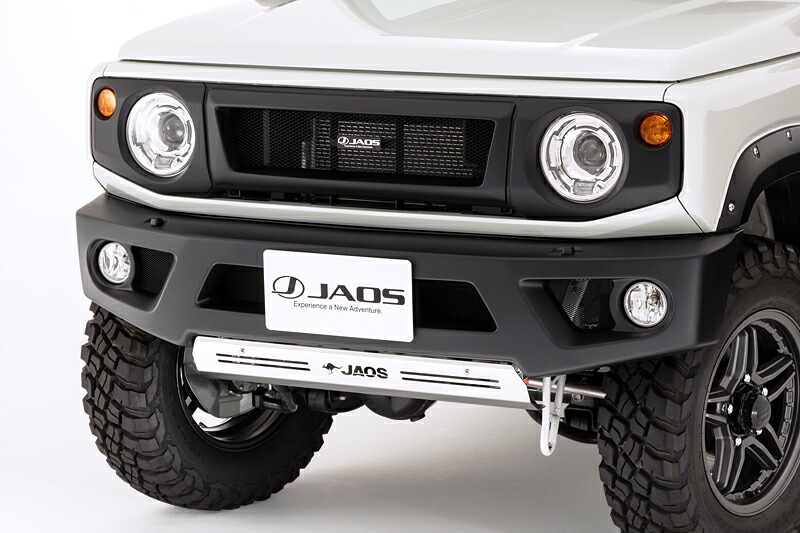 ジャオスジムニー JB64 フロントスポーツカウル 塗装済 マットブラック｜オートパーツ ダイレクト