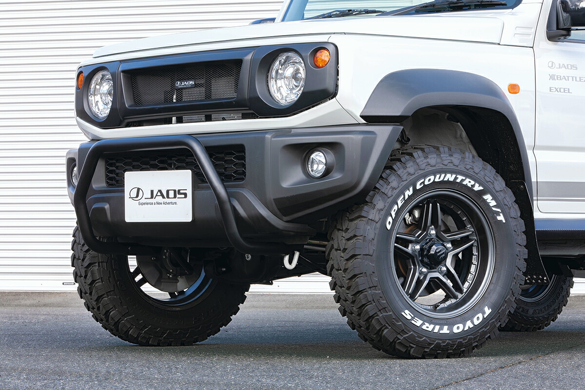当社塗装品 ジャオスジムニーシエラ JB74 フロントブッシュバー【個人宅発送不可】｜オートパーツ ダイレクト