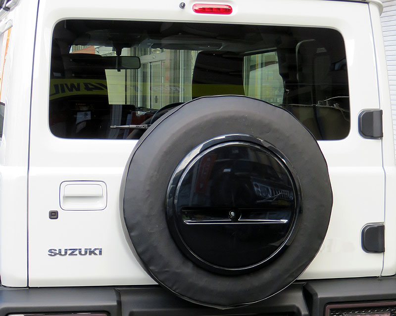 ワイルドグースジムニー JB74 純正センターカバー対応スペアタイヤカバー (ジムニー純正タイヤサイズ 175/80R16・195/80R15共用)｜オートパーツ ダイレクト