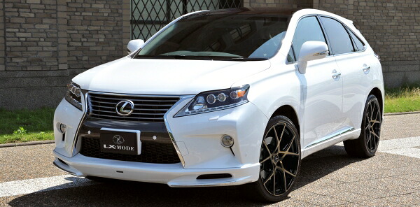 エルエックスモードLEXUS RX 10系 後期 LXサイドマッドガード 未塗装|オートパーツ ダイレクト