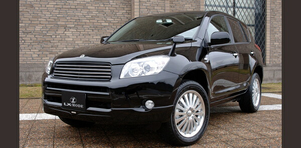エルエックスモードRAV4 30系 前期 LXクロームルームミラーカバー B-Type (ACA31/36)｜オートパーツ ダイレクト
