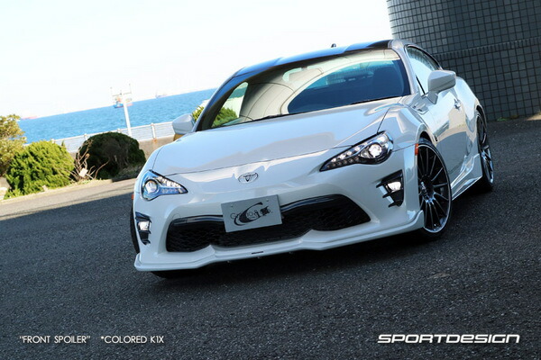 楽天市場】グラージオ86 ZN6 後期 モデル2 フロントスポイラー