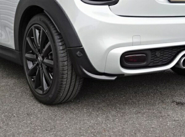 マックスコーポレーションBMW MINI F56 後期 コーナーセンサー装着車 ク-パーS リアマッドガードカバー リアルカーボン柄｜オートパーツ ダイレクト