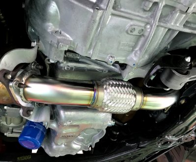 シーカー シビック ハッチバック FK7 S.E.S.フロントパイプ