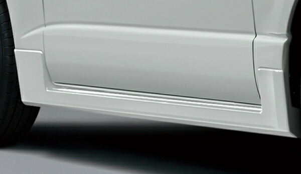 ハイエース モデリスタ サイドスカート運転席側のみパール塗装済品 新品未使用 389764676760703.jpg