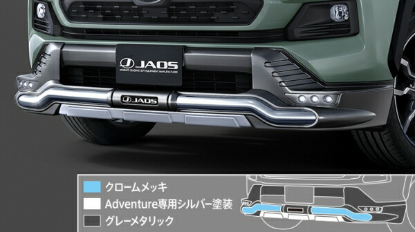 楽天市場】MODELLISTA JAOS バンパープロテクター MSD41-42005 RAV4用 