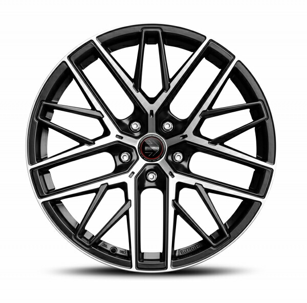 モモホイール RFX-01 (9.0J×21インチ +40 5/120) マットブラックポリッシュ仕上げ 4本セット|オートパーツ ダイレクト