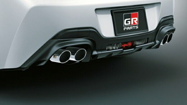 TRD ティーアールディー GR86 ZN8 GRマフラーガーニッシュ MT車用 MS313-18004