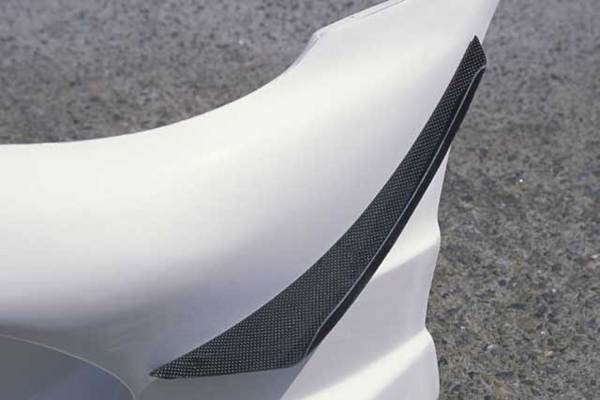 ガレージベリー ロードスター NB フロントバンパー用カナード 後期 カーボン製
