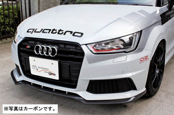 ガレージベリー AUDI アウディ S1 8X フロントリップスポイラー FRP製【個人宅発送不可】