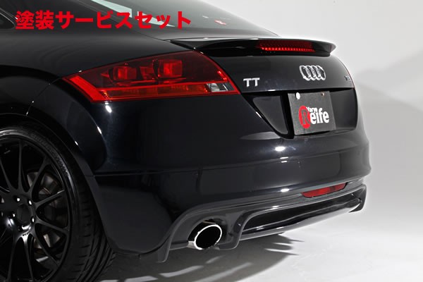 当社塗装品 ガレージベリー AUDI アウディ TT 後期(2010年～) リアディフューザー カーボン製【個人宅発送不可】 88,528円