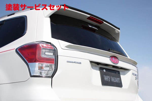当社塗装品 ガレージベリー フォレスター SJG テールゲートスポイラー ウレタン製【個人宅発送不可】