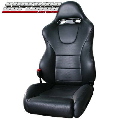 スーペリアオートクリエイティブRECARO レカロ SPORT JC用 パーフォレイトバージョンシートカバー ブラック サイドステッチ OP：ブルー｜オートパーツ ダイレクト