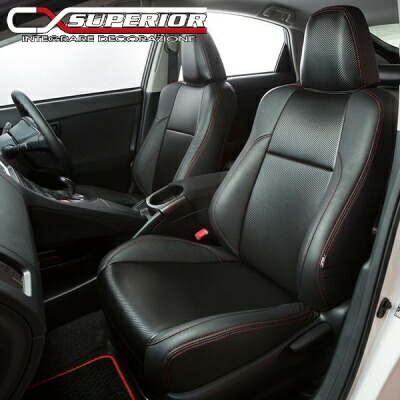 スーペリアオートクリエイティブ CX SUPERIOR プリウス 30系 カーボンルックシートカバー SDT5695