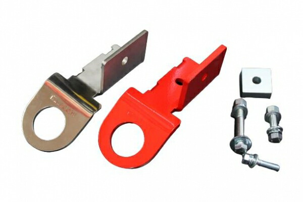 楽天市場】ジムニー 牽引フック 取り付け レスキュー用品 スキッド