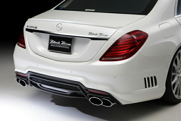 ヴァルドSPORTS LINE BLACK BISON EDITION BENZ S W222(2013~) リアバンパースポイラー|オートパーツ ダイレクト