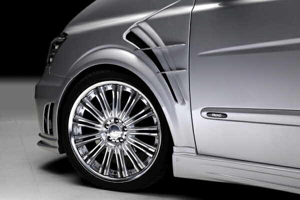 ヴァルドBENZ V W639 Sports Line Black Bison Edition FENDER FIN(フェンダーダクトのオプション)｜オートパーツ ダイレクト