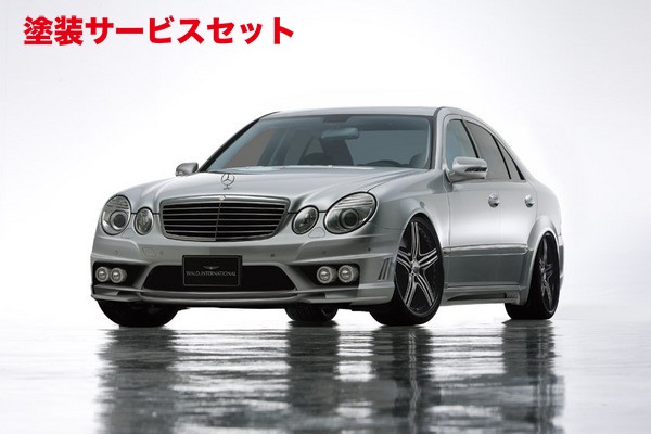 当社塗装品 ヴァルドBENZ E W211 Sports Line Black Bison Edition～06y/07y～ サイドステップ｜オートパーツ ダイレクト 98,372円