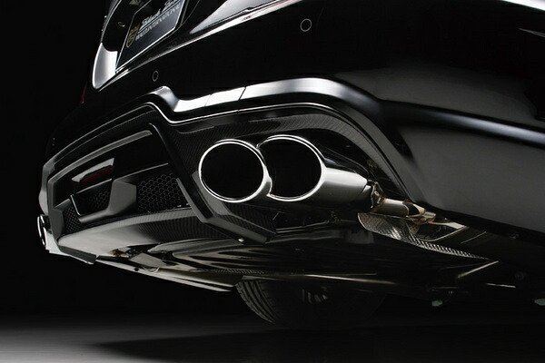 ヴァルドBENZ CLS C218 (2011y～) D.T.M スポーツマフラーカッター (TWIN240&times;2)｜オートパーツ ダイレクト 52,430円