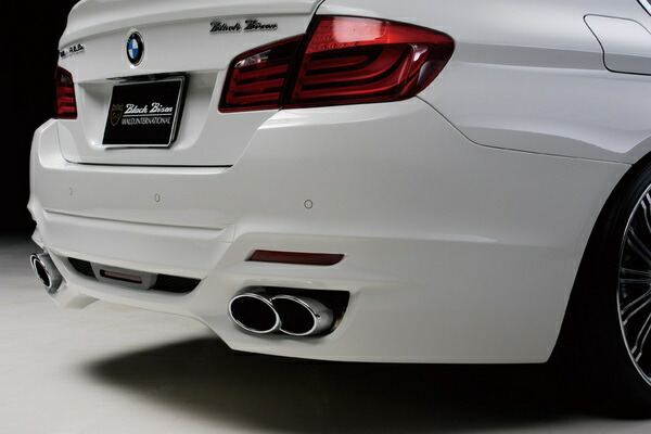 ヴァルドBMW 5series F10 Sports Line Black Bison Edition 2010y～ D.T.M スポーツマフラーカッター (TWIN240&times;2) 523i/528i用｜オートパーツ ダイレクト
