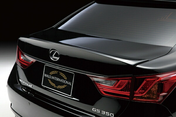 ヴァルドLEXUS GS250/350/450h GRL10/11/15 GWL10 (H24/1～H27/11) トランクスポイラー FRP製｜オートパーツ ダイレクト