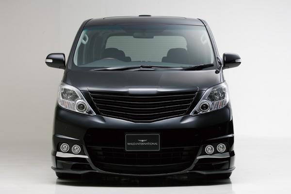 ヴァルドアルファード 20系 前期(H20/5～H23/11) SPORTS LINE BLACK BISON EDITION フロントグリル(素地)｜オートパーツ ダイレクト