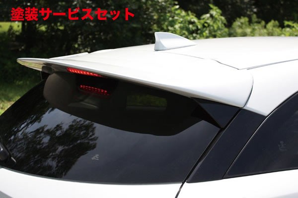 当社塗装品 ガレージベリー CX-3 DK5FW/DK5AW リアルーフスポイラー ウレタン製