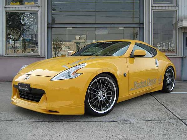 フジムラオートフェアレディZ Z34 フロントスポイラー FRP(黒ゲルコート)|オートパーツ ダイレクト
