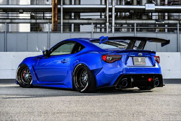 エイムゲインBRZ AIMGAIN GT 後期 リアアンダースポイラー+ディフューザー(バックフォグ+バックランプ付属)|オートパーツ ダイレクト
