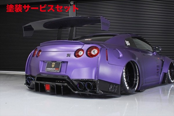 当社塗装品 エイムゲインGT-R R35 GT 2017 トランクスポイラー type1｜オートパーツ ダイレクト