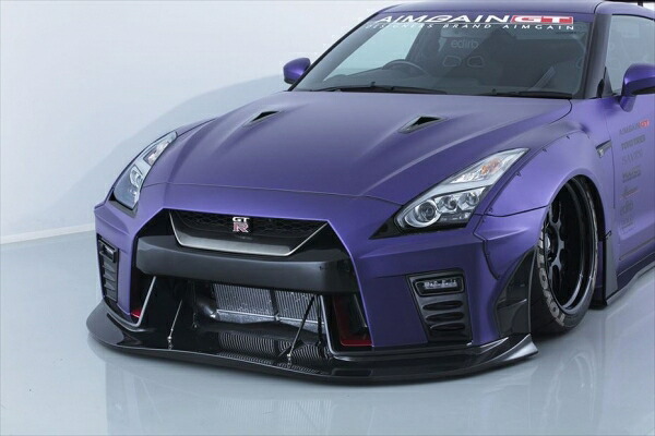 エイムゲインGT-R R35 AIMGAIN GT type2 フロントバンパー (フロントグリルは含みません)｜オートパーツ ダイレクト 223,990円