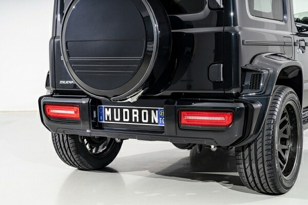 エイムゲインジムニーシエラ JB74 MUDRON GT リアバンパー (LEDライセンスランプ付属)｜オートパーツ ダイレクト
