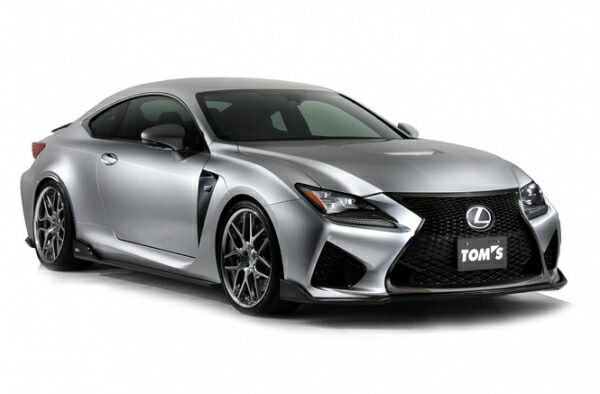 トムス LEXUS RC F USC10 (2014/9-2019/4) フロントディフューザー 塗装済 ホワイトノーヴァガラスフレーク (083)