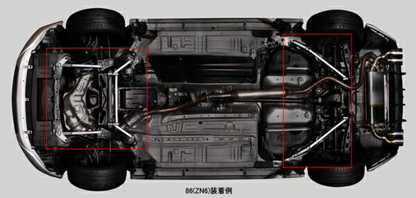 トムス LEXUS IS GSE20/21 (H17/8-H25/4) エンジン:2GR-FSE/4GR-FSE メンバーブレース フロント用