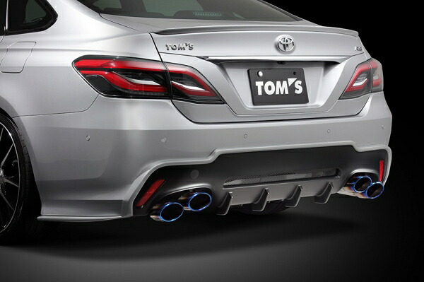 トムス クラウン ARS220 RS エキゾーストシステム トムスバレル カーボンテール