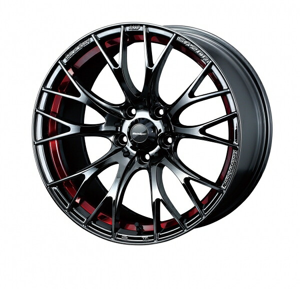 ウェッズ Weds Sport ウェッズスポーツ SA20R 17インチ 7.0J +43 4穴 PCD100 RLC (レッドライトクローム) ホイール 1本