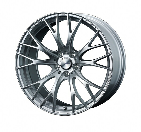 ウェッズ Weds Sport ウェッズスポーツ SA20R FACE F 19インチ 8.5J +45 5穴 PCD114.3 VI-SILVER (ブイアイシルバー) ホイール 2本セット