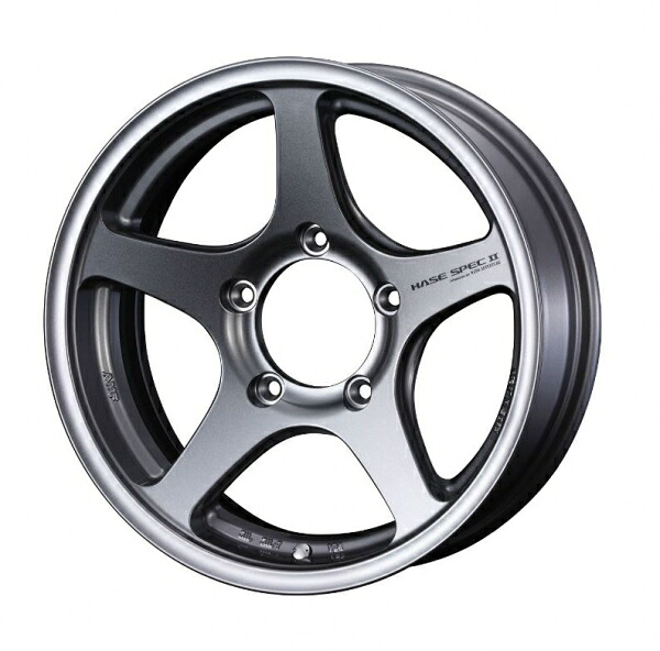 ウェッズ HASE SPEC ハセスペック2 16インチ 5.5J 0 5穴 PCD139.7 ライトガンメタリック ホイール 4本セット